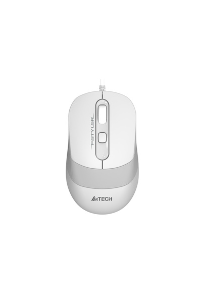 A4 Tech Fm10 1600Dpi White USB Optical Mouse