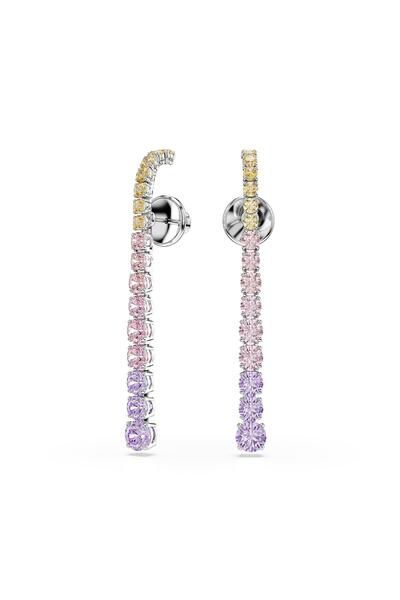 Swarovski 5751195 Küpe Matrıx:Pe Tennıs Mul/Rhs