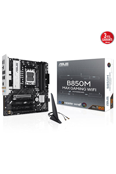 ASUS B850M Max Gaming Wifi B850M Ddr5 (No Vga) Glan Matx Hd Dp Typ-C Wifi Bt ...
