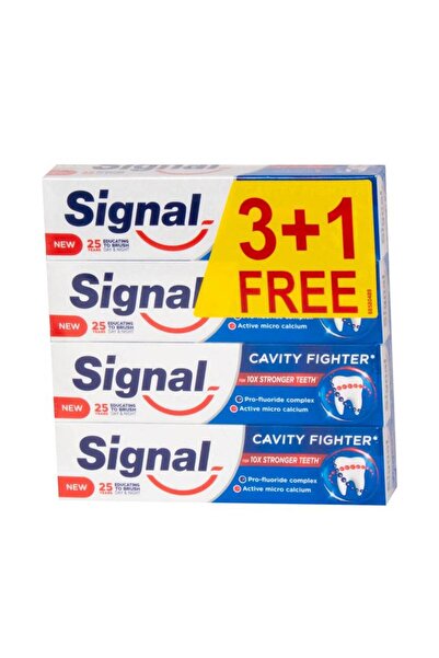 Generic Signal Whitening Toothpaste 75ml 3+1 Free