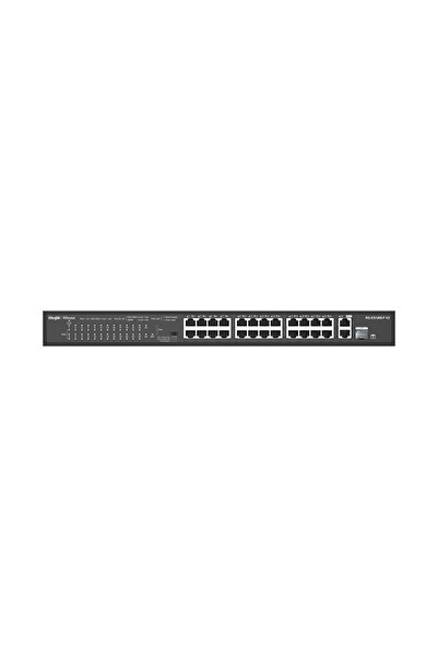 RUIJIE Reyee Rg-Es126S-P V2 24-Port 10/100+2X1Gb Sfp Uplink Rackmount Poe (370W)