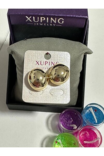 XUPING JEWELRY أقراط كروية كبيرة الحجم