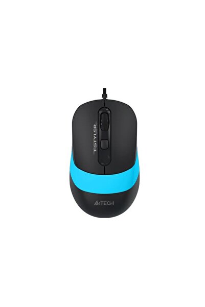 A4 Tech FM10 USB 1600 DPI ماوس بصري أسود-أزرق