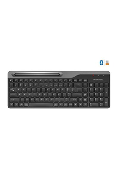 A4 Tech Fbk25 Bluetooth Q Nano 2,4g Black Keyboard