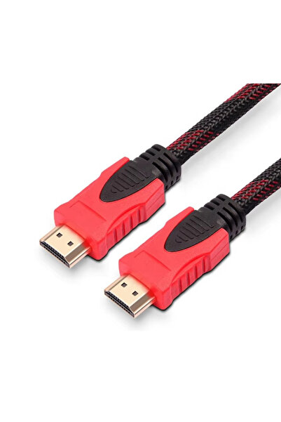 Sensei S-N14200 كابل HDMI مضفر ذهبي 2K 1.4V 3D (20 متر)