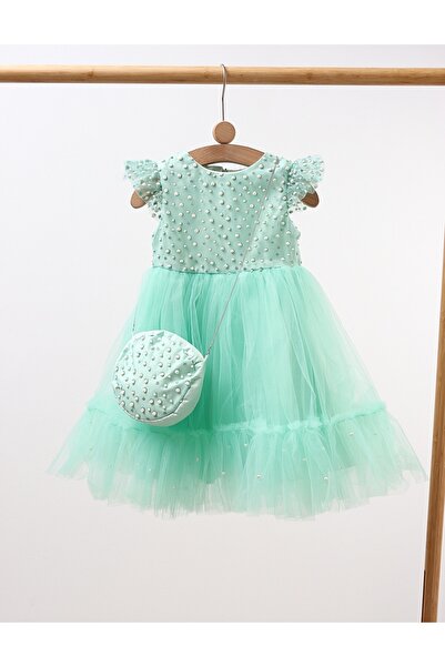 MiniKids Rochita premium, Izabelle, verde 98 (24-36 luni)