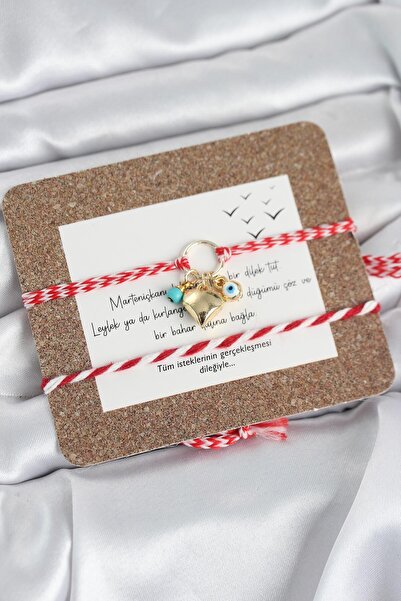 STİLLOVE Marteniçka Bracelet Set of 2 Heart and Nose Model