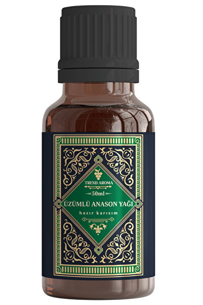 trend aroma Üzümlü Göbek Anason Yağı 50cc (1 litre uyumlu)