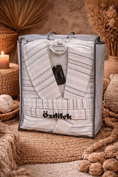 Özdilek Gentle Lines Bathrobe XL Size