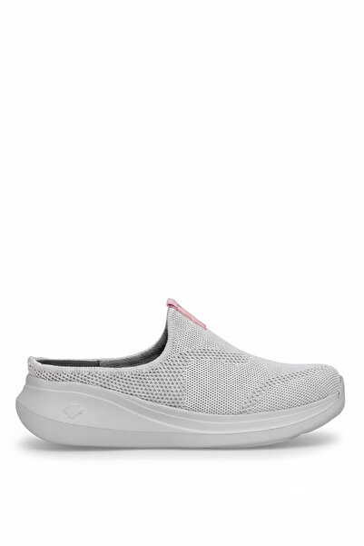 KİNG PAOLO K5221 Alabanda Women's Memory Foam Sabo Slippers Gray