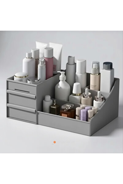 Rembox Multi-Purpose Makeup & Jewelry Organizer with Two Drawers – Modern and...