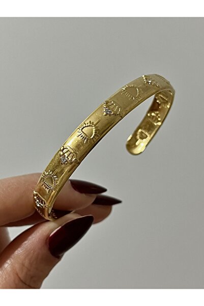 Twinssis Accessories Çelik Vintage Kelepçe Bileklik