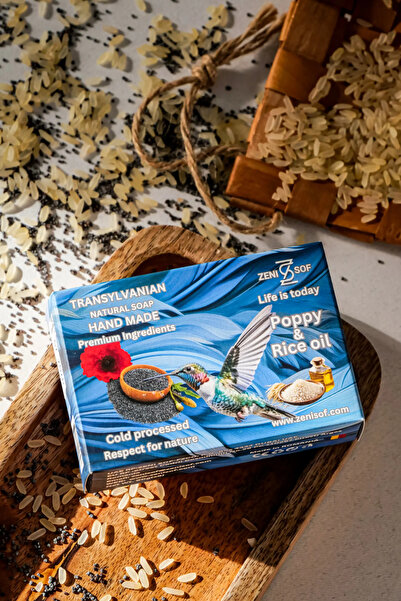 ZENISOF Poppy and Rice Oil Soap