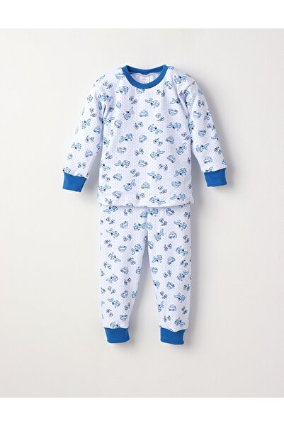 MiniKids Πιτζάμες bbc ML Romania Smile μπλε 92 (18-24 μηνών)