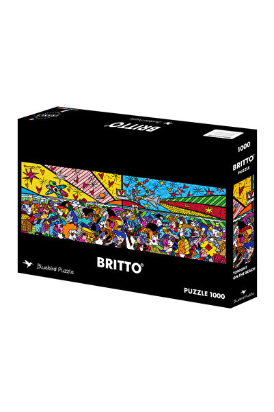 Bluebird Puzzle Puzzle 1000 piese Bluebird Tonight on the Beach Romero Britto