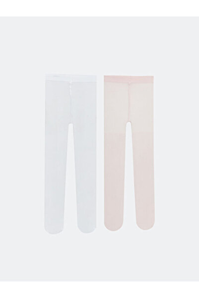 LC Waikiki RMZ GİYİM FARKİLYA ClassicGirl's Thin Pantyhose 2 piese