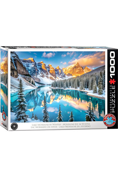 Eurographics Puzzle 1000 piese Lake Morraine in Winter