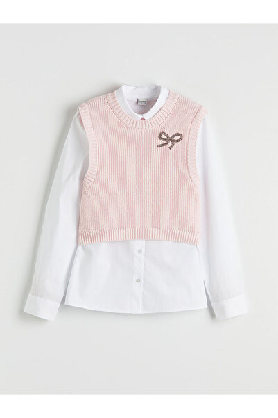 LC Waikiki Freezen Store'dan Seçimler I Kız Çocuk Triko Süveter ve Gömlek