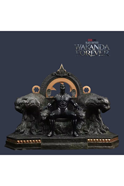 Generic الملك تشالا، النمر الأسود، على العرش - نهر واكاندا