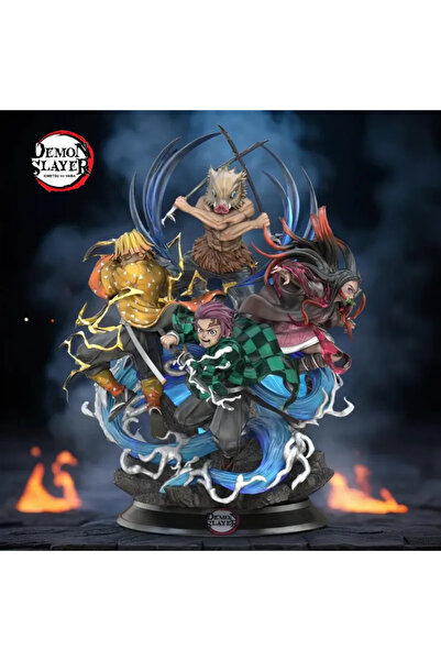 Generic Demon Slayer Squad Diorama
