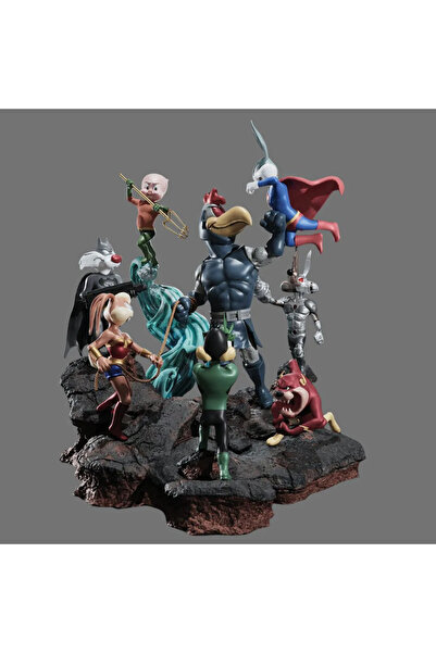 Generic مجسم شخصيات لوني تونز الخارقة من دي سي