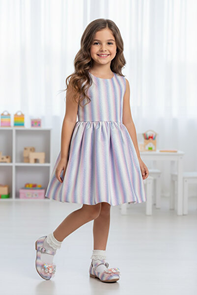 Ayakkabı Fuarı Elit HY-P-506-26Y Čizme za devojčice Baletanke Ljubičaste