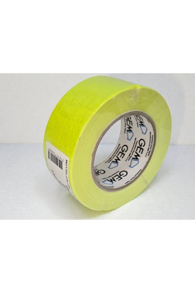 GEM - Premium Duct/Cloth Tapes 50mmx25M - (FLUORESCENT YELLOW)