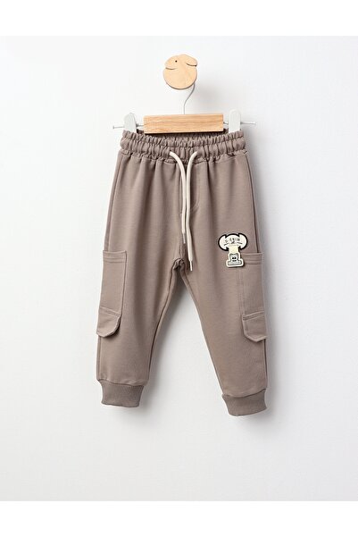 MiniKids D-ENIM cream tracksuit pants 92 (18-24 months)