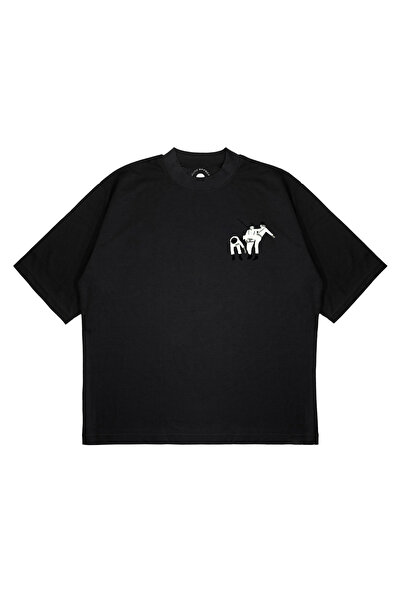 PURE EFFECT تي شيرت للجنسين مقاس كبير مطبوع عليه A CLOCKWORK ORANGE TV SHOW م...