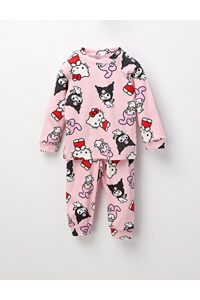 MiniKids Pijama Kitty Cat, model roz 98 (24-36 luni)