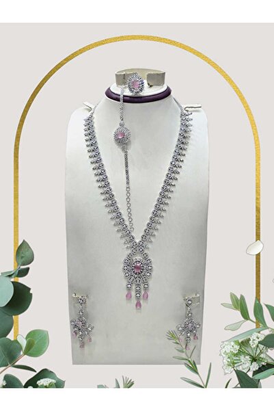 Arjwan Accessories طقم اكسسوار حلي نسائي بلمة اخاذة