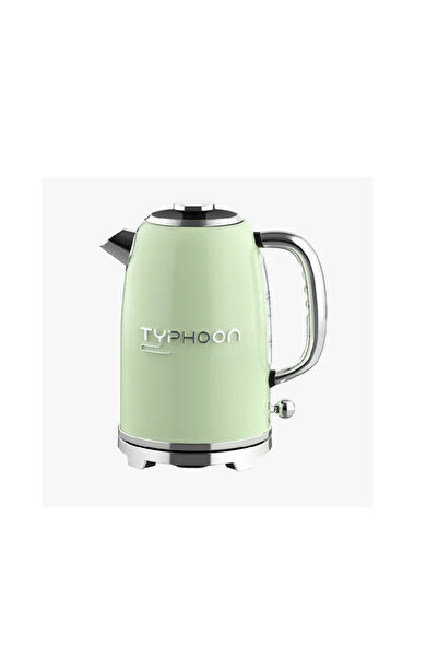 Typhoon Electric Kettle Stainless Steel 1.8L 2200W Green