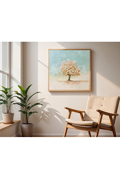 Tuba Decor Square Painting with Wooden Frame