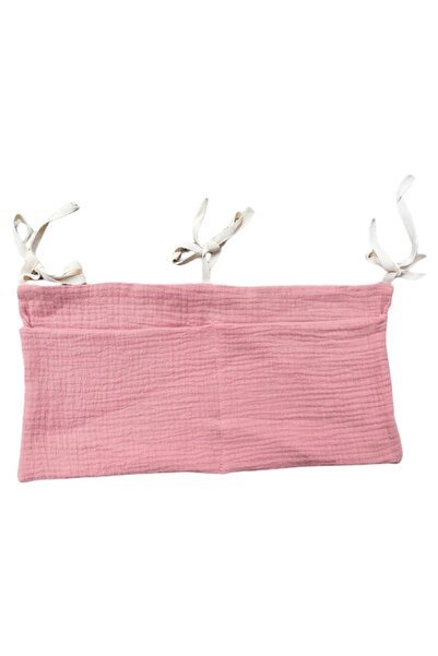 REDQUIT organizer, cotton, with 2 compartments, 39x20cm, pink