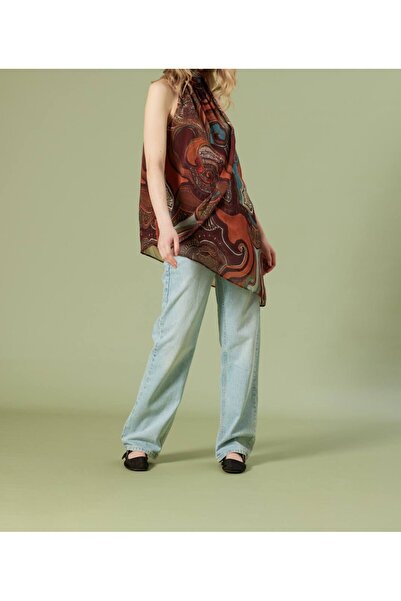 Burcia Halter Neck Chiffon Blouse