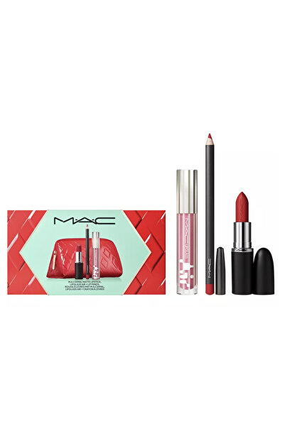 M.A.C Trending Tomorrow Lip Gift Set - Red
