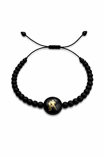 Handmade Aquarius Zodiac Adjustable Bracelet