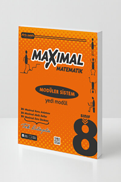 Artı Zeka Yayınları 8. Sınıf Maximal Matematik Modüler Sistem 7 Modül Konu An...