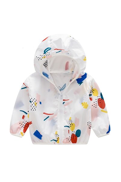 REDQUIT ® children's raincoat, waterproof, 3-4 years, 110 cm, multicolor