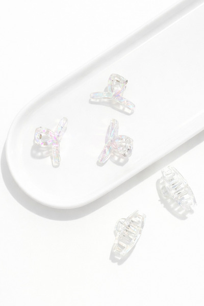 Tupek Store 5'li Set Modern Kışkaçlı Mandal Toka 3x1,2 cm