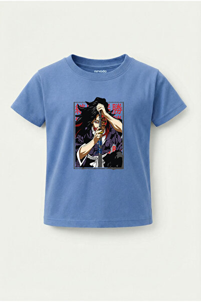 nirvoda Tricou pentru copii Kokushibo Demon Slayer Tricou imprimat pentru copii