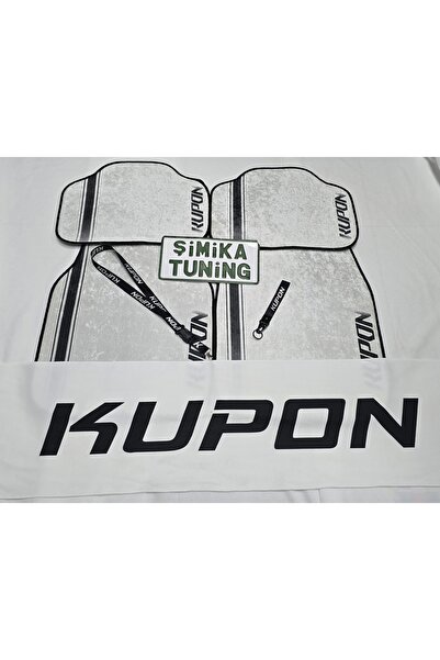şimika tuning tuningmarketim KUPON BEYAZ DEKOR OTO HALI PASPAS VE TORPİDO HAV...
