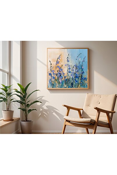 Tuba Decor Square Painting with Wooden Frame