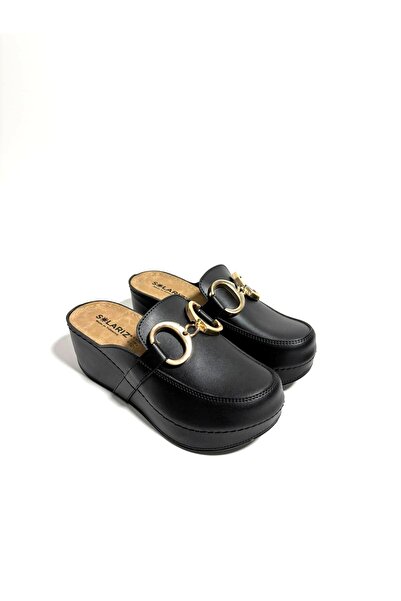 solariz Women's Horsebit Buckle Anatomical Orthopedic Sole Padded Heeled Comf...