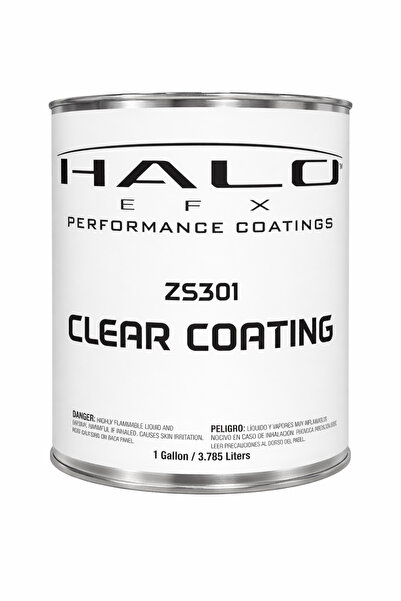 HALO طلاء شفاف قابل للتقشير ZS301 سعة 3.785 لتر - قم بالطلاء فوقه ثم قشره وقت...