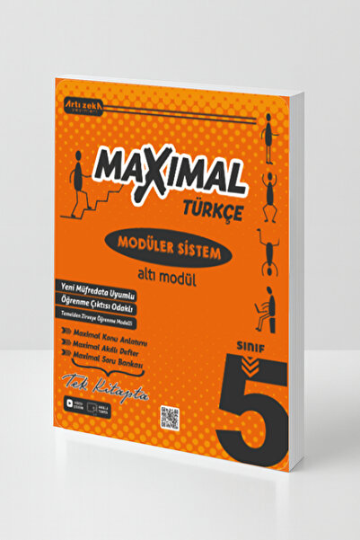 Artı Zeka Yayınları 5. Sınıf Maximal Türkçe Modüler Sistem 6 Modül Konu Anlat...
