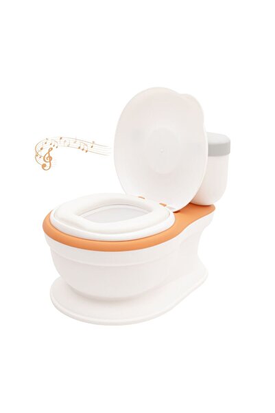 Moon Simulation Baby Potty Seat - Orange