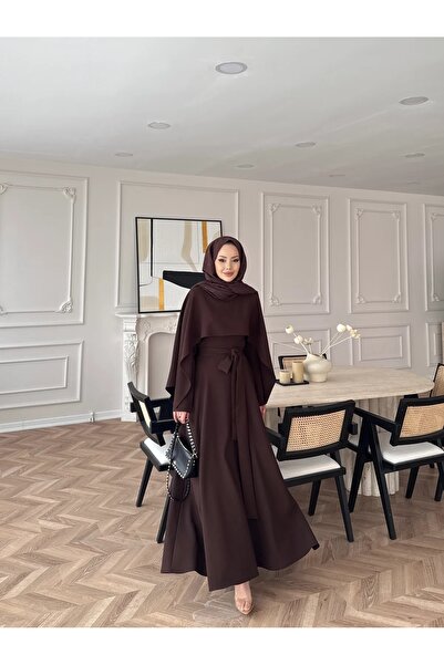 NovaCase Double Fabric Cape Dress