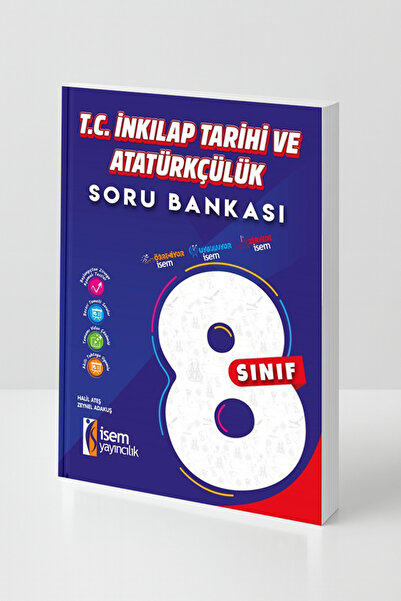 İsem Yayıncılık 8. Sınıf T.C. İnkılap Tarihi ve Atatürkçülük Soru Bankası (20...