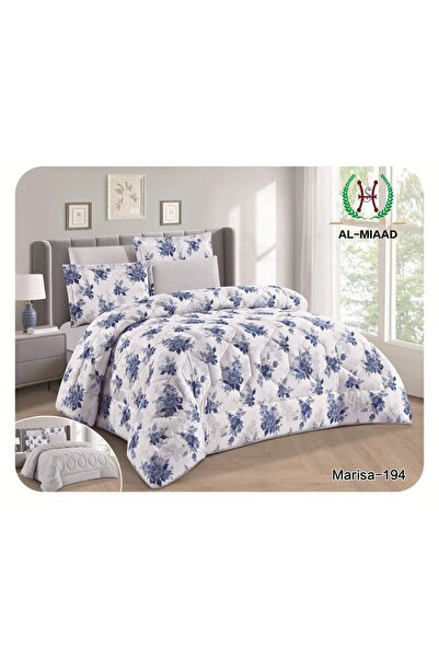 ALMIADD Marisa Summer Double Bedspread Set, 6 Pieces, Puffy, Floral, Double-S...
